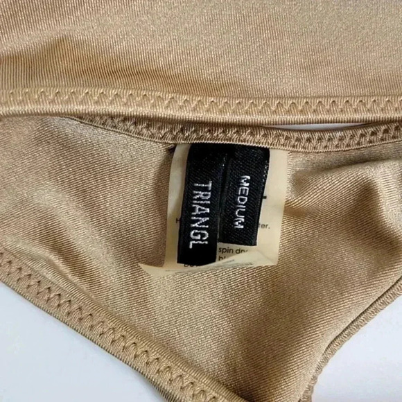 Triangl Silky Tan/beige Top - Picture 5 of 5